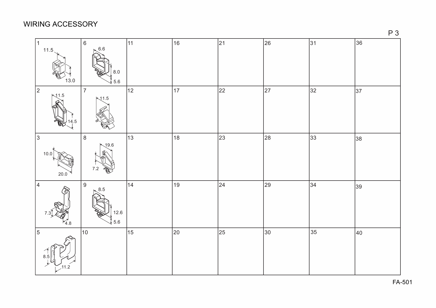 Konica-Minolta Options FA-501 A0GF Parts Manual-6